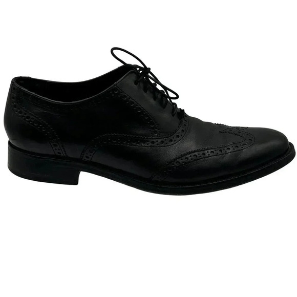 Cole Haan Air Madison Wingtip Oxford Mens 10.5 Dress Shoe Black C10145 Timeless - Picture 6 of 16